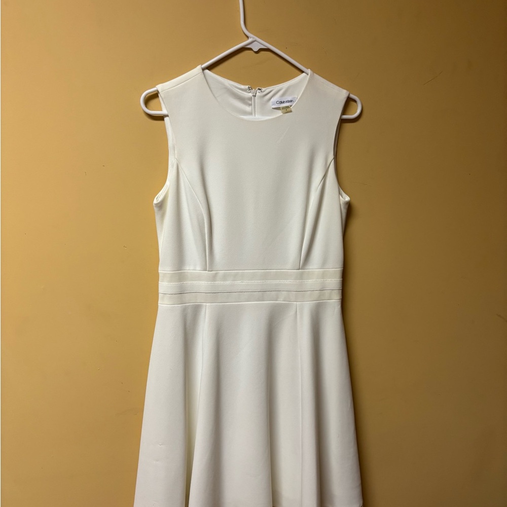 Calvin Klein White Mini Dress